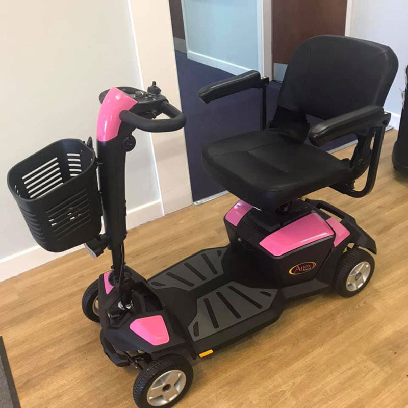 Pride ‘Apex Rapid’ mobility scooter on sale at The Disability Resource Centre